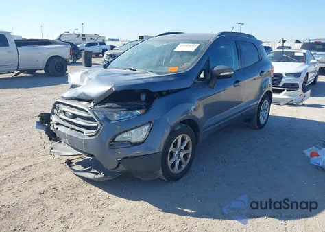 2018 Ford Ecosport Se из США, поврежденный, VIN MAJ3P1TE3JC220468
